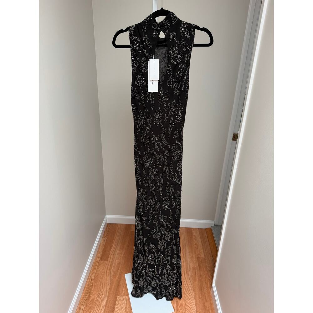 Veronica Beard Sylven Beaded Maxi Dress Size 8 / Medium - Picture 6 of 8